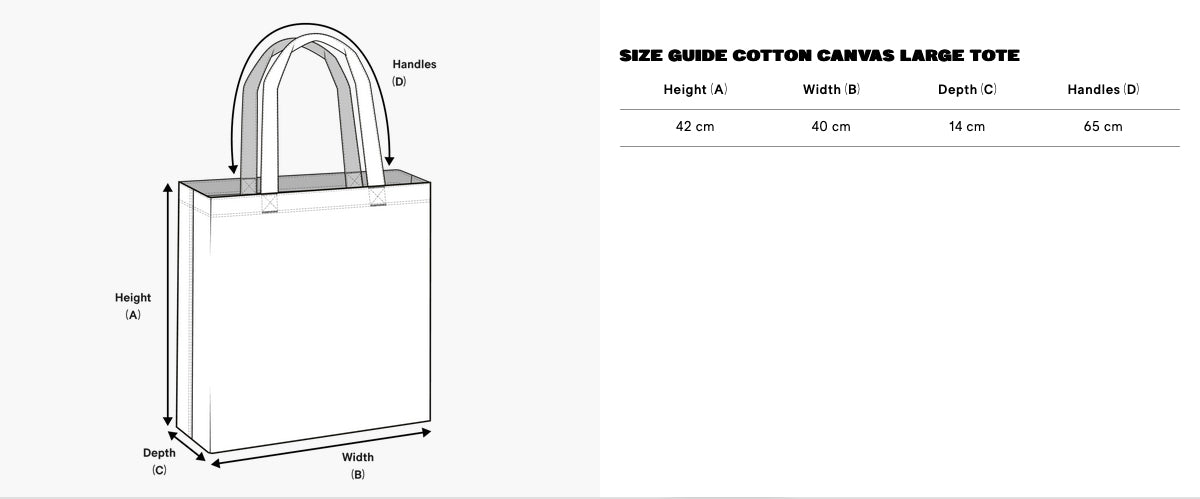 M Sign Large Tote Bag