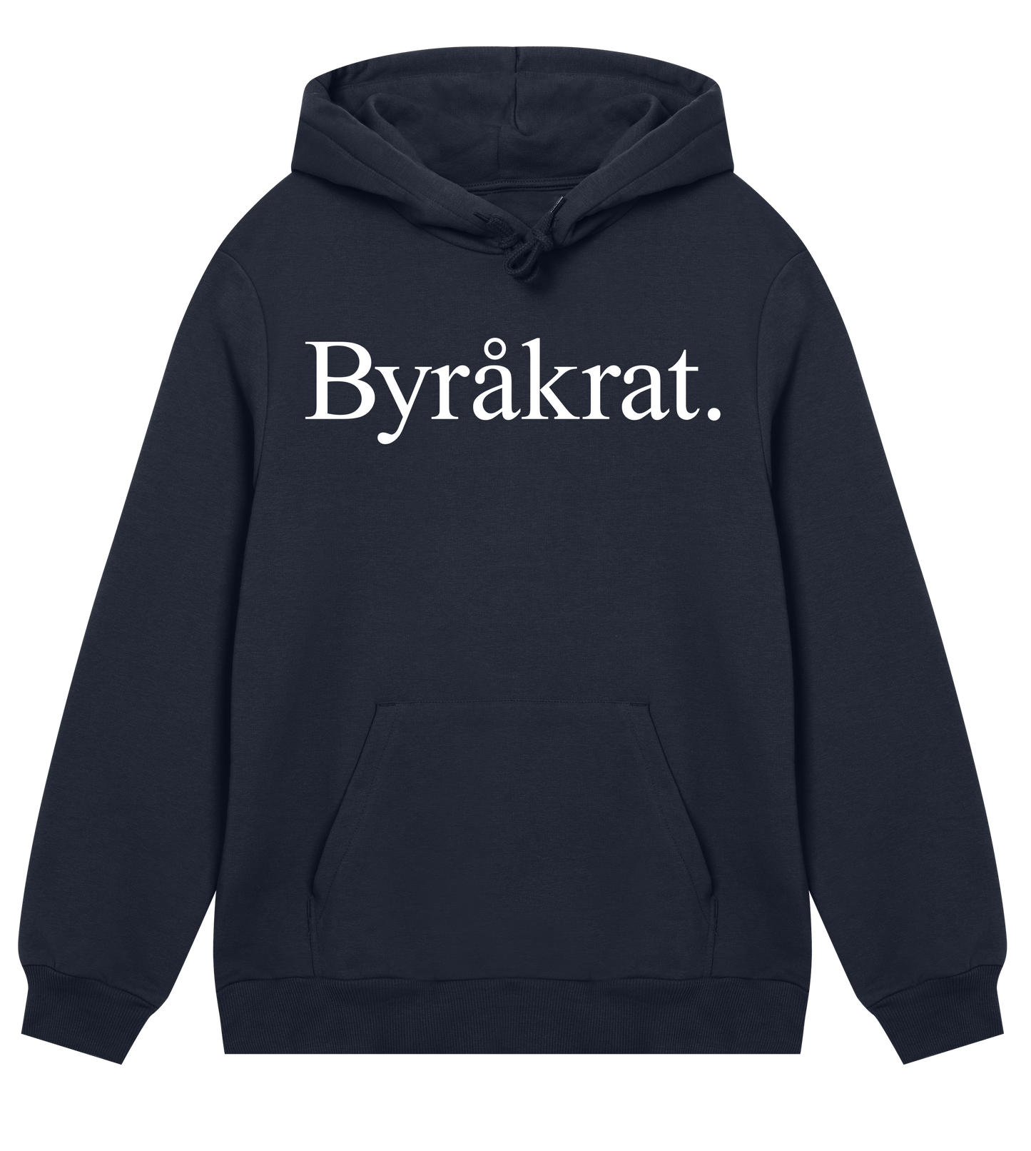 Mens Hoodie - Byråkrat Large Logo