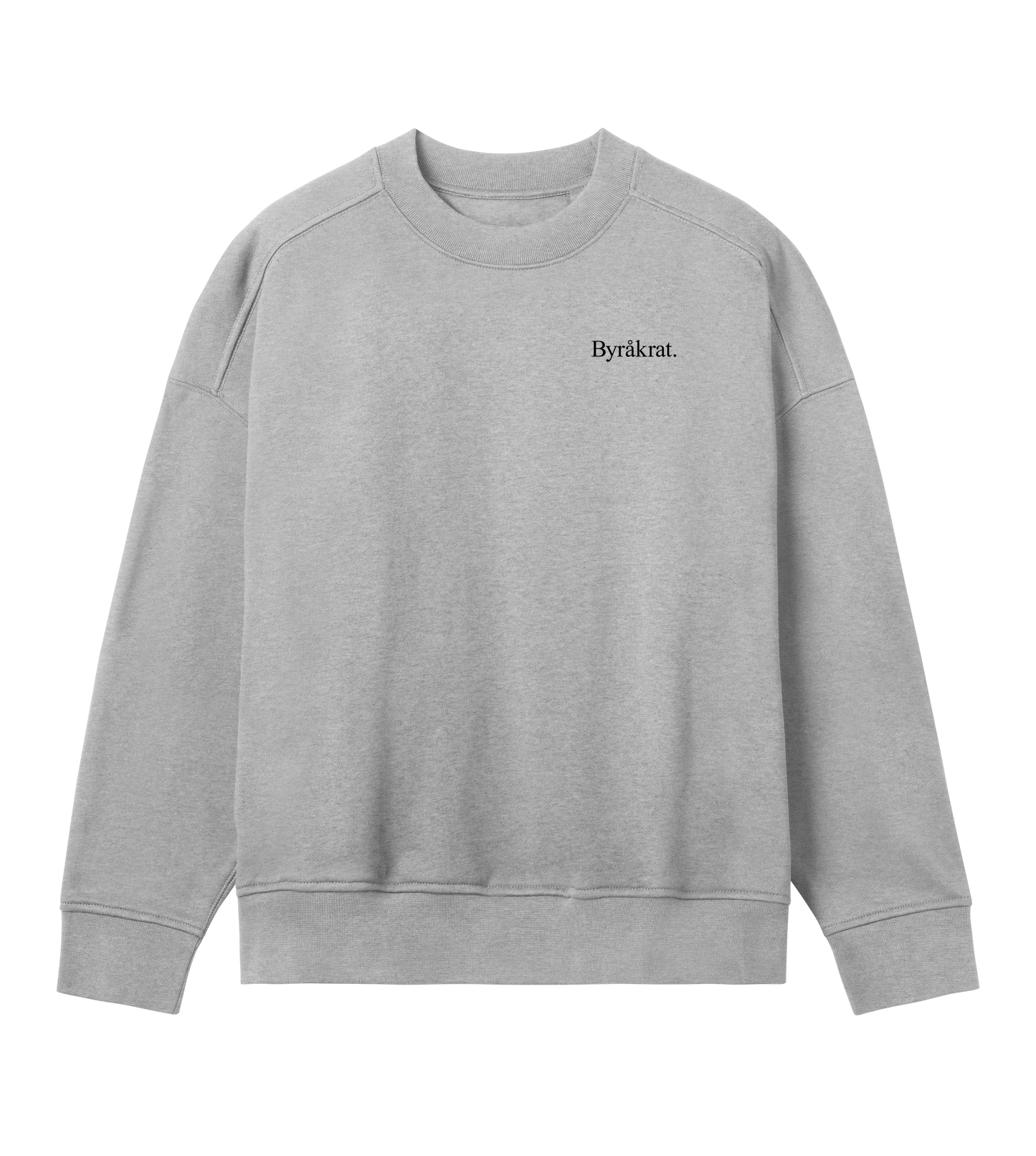 Ladies Boxy Sweatshirt - Byråkrat Small Logo