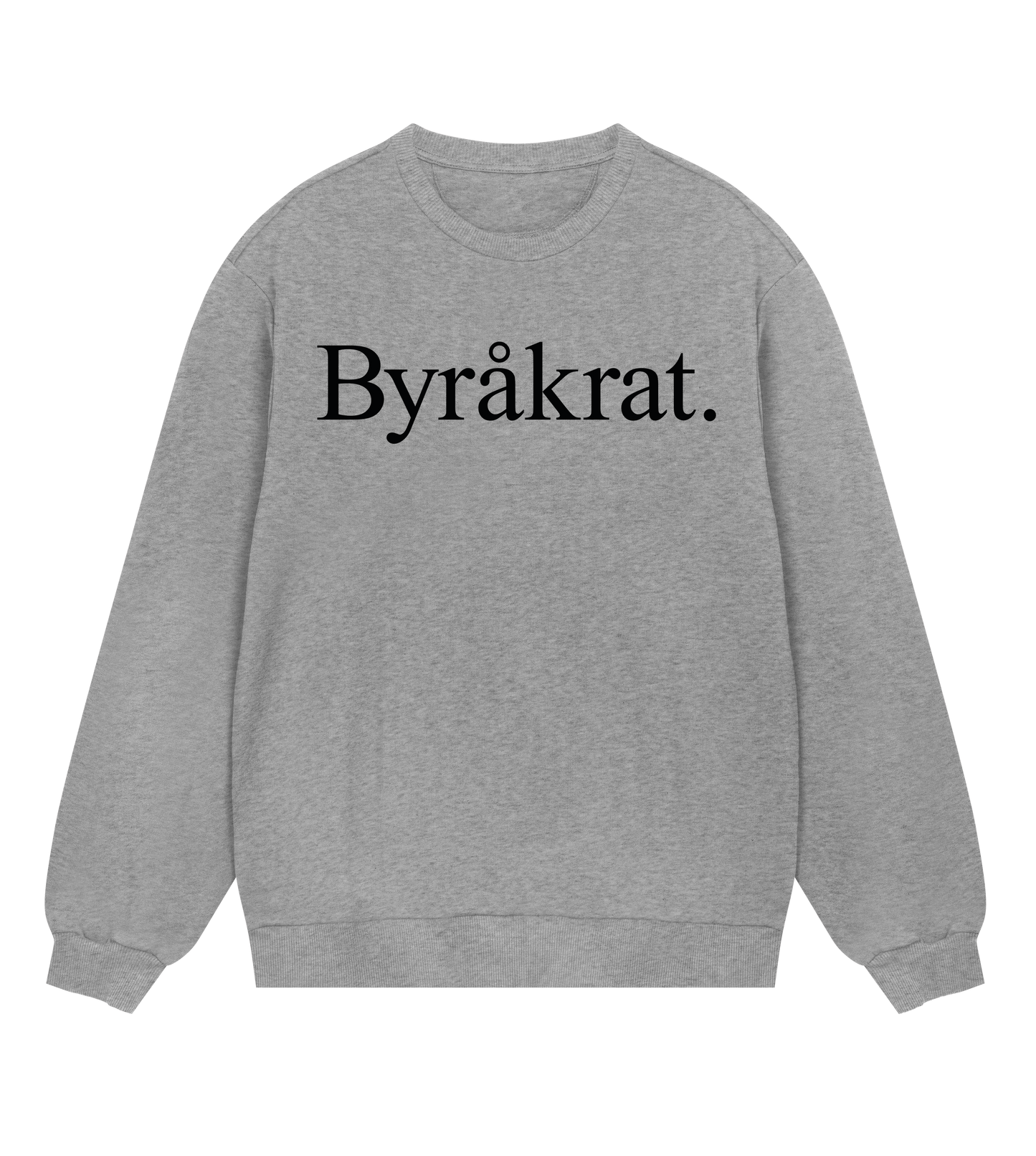 Mens Sweatshirt - Byråkrat Large Logo