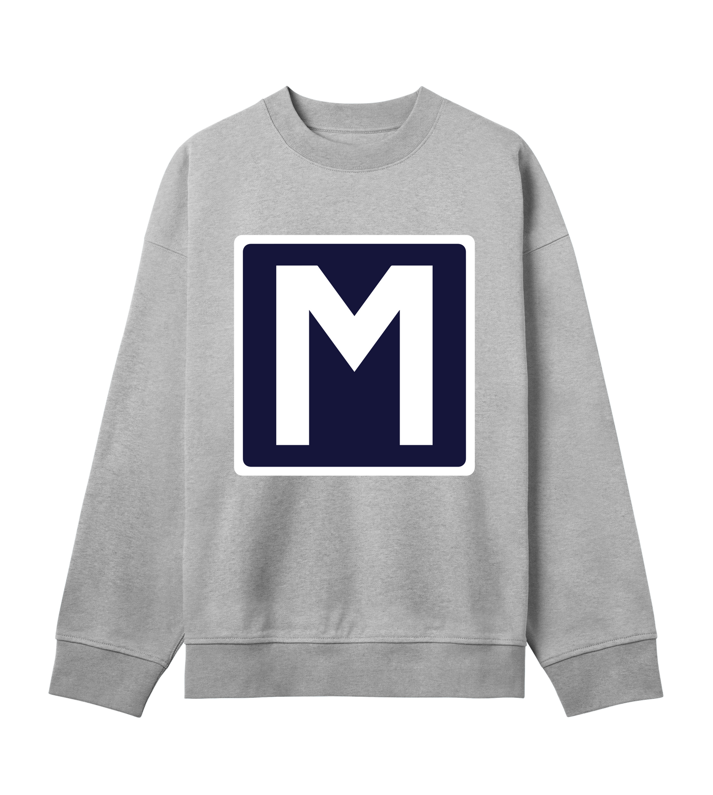 Mens Boxy Sweatshirt - M Sign
