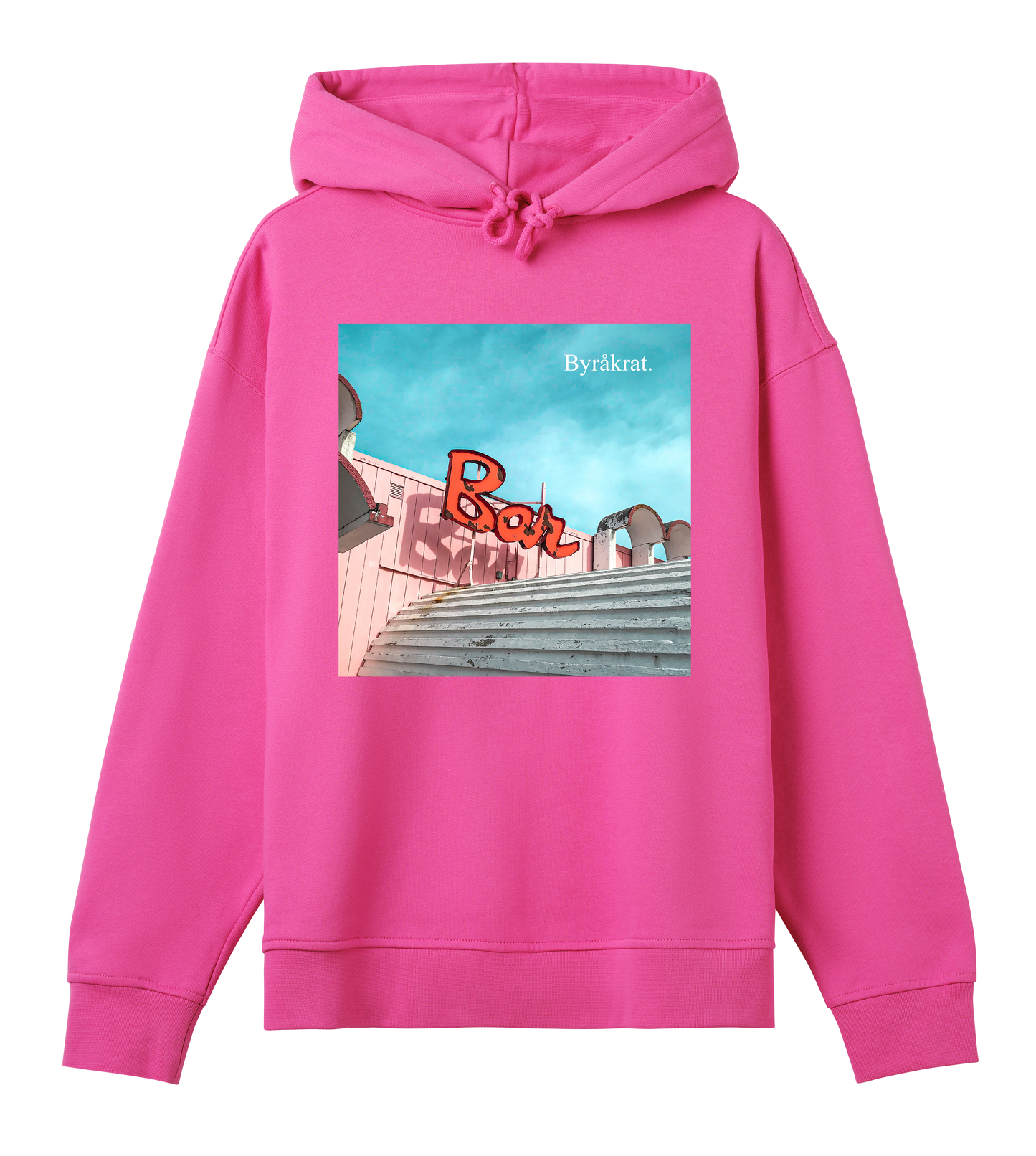 Ladies Boxy Hoodie - Bar