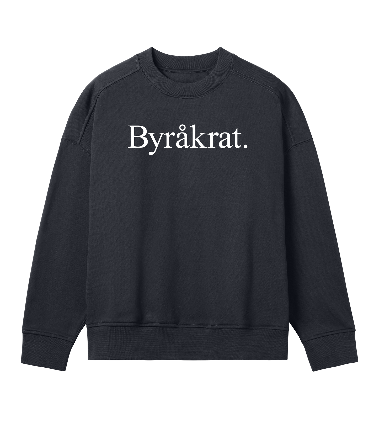 Ladies Boxy Sweatshirt - Byråkrat Large Logo
