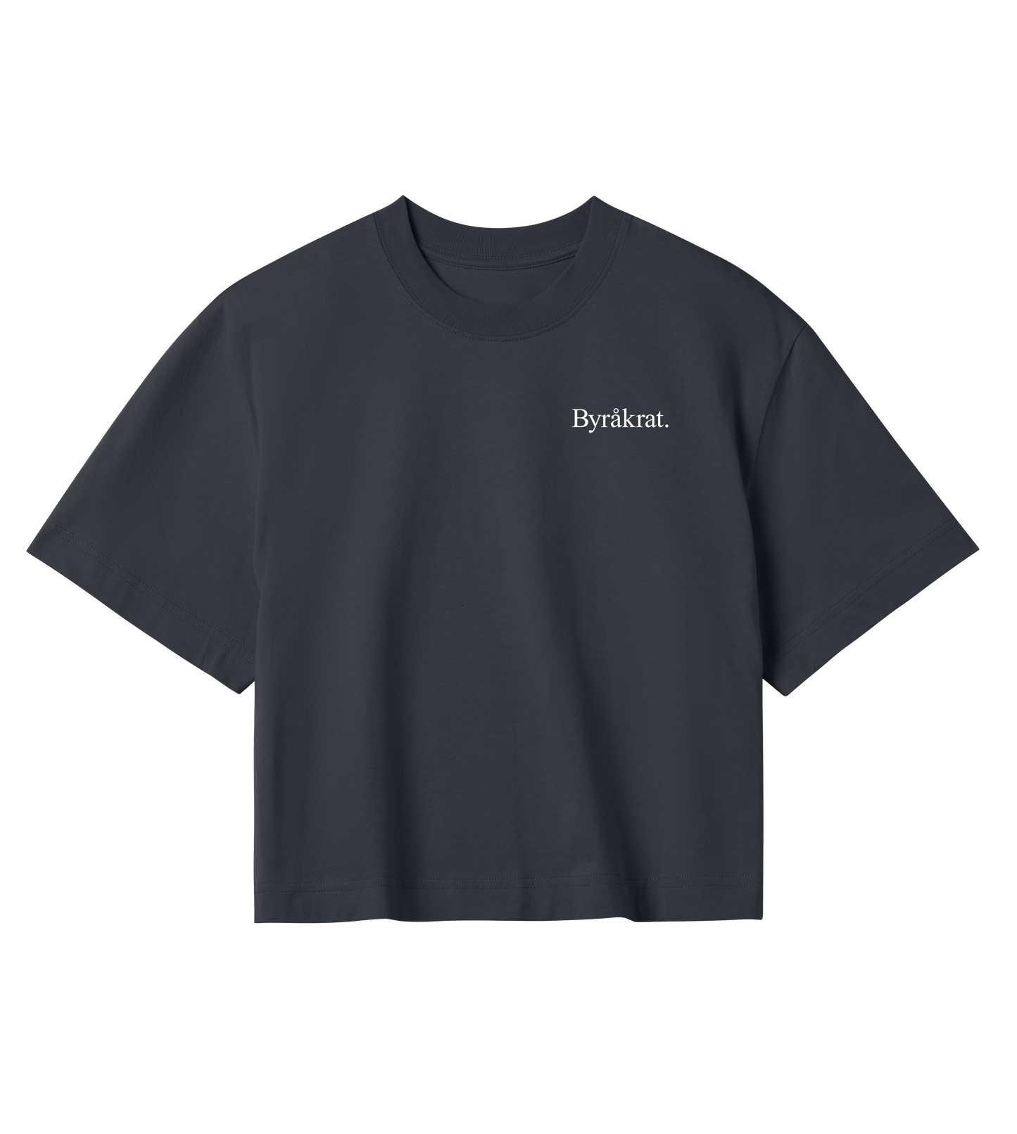 Ladies Crop Top - Byråkrat Small Logo