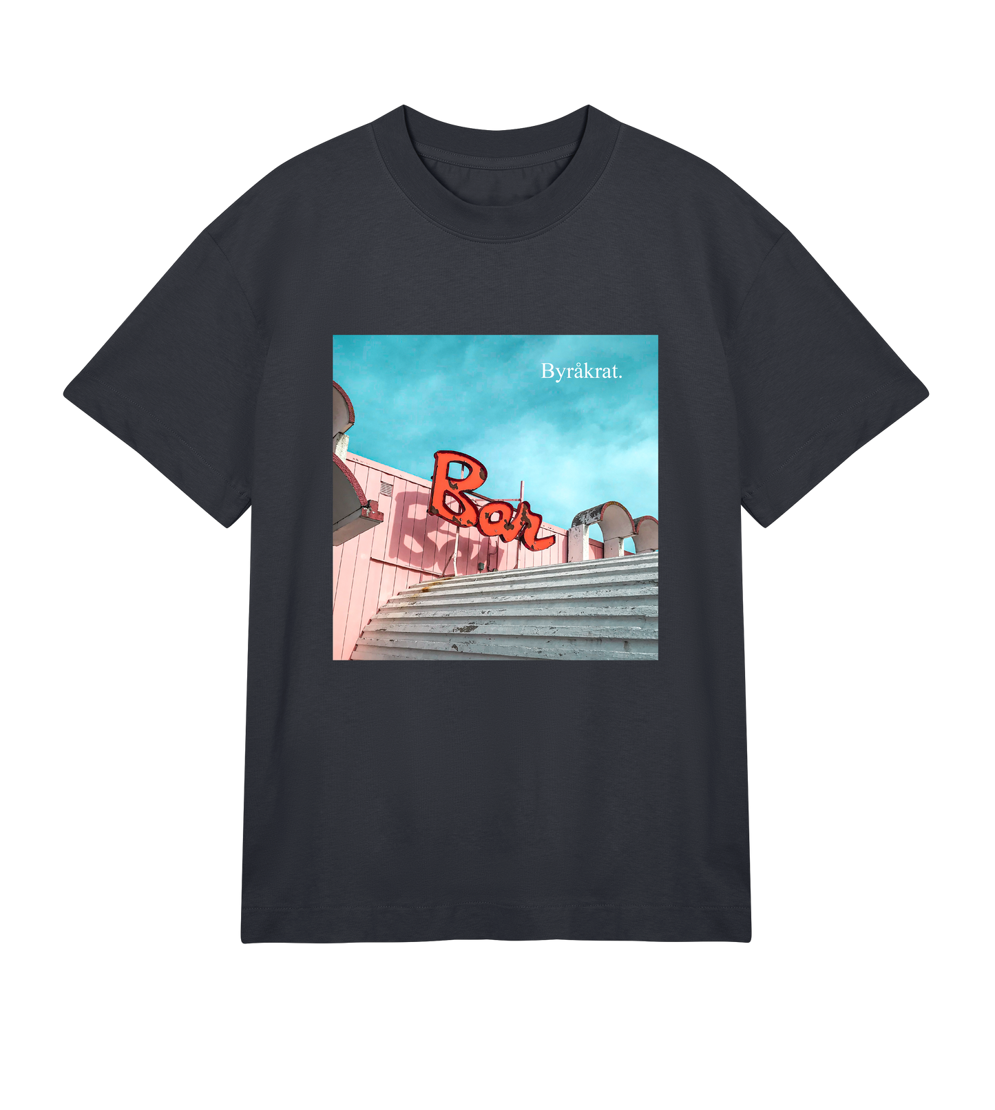 Mens Boxy Tee - Bar