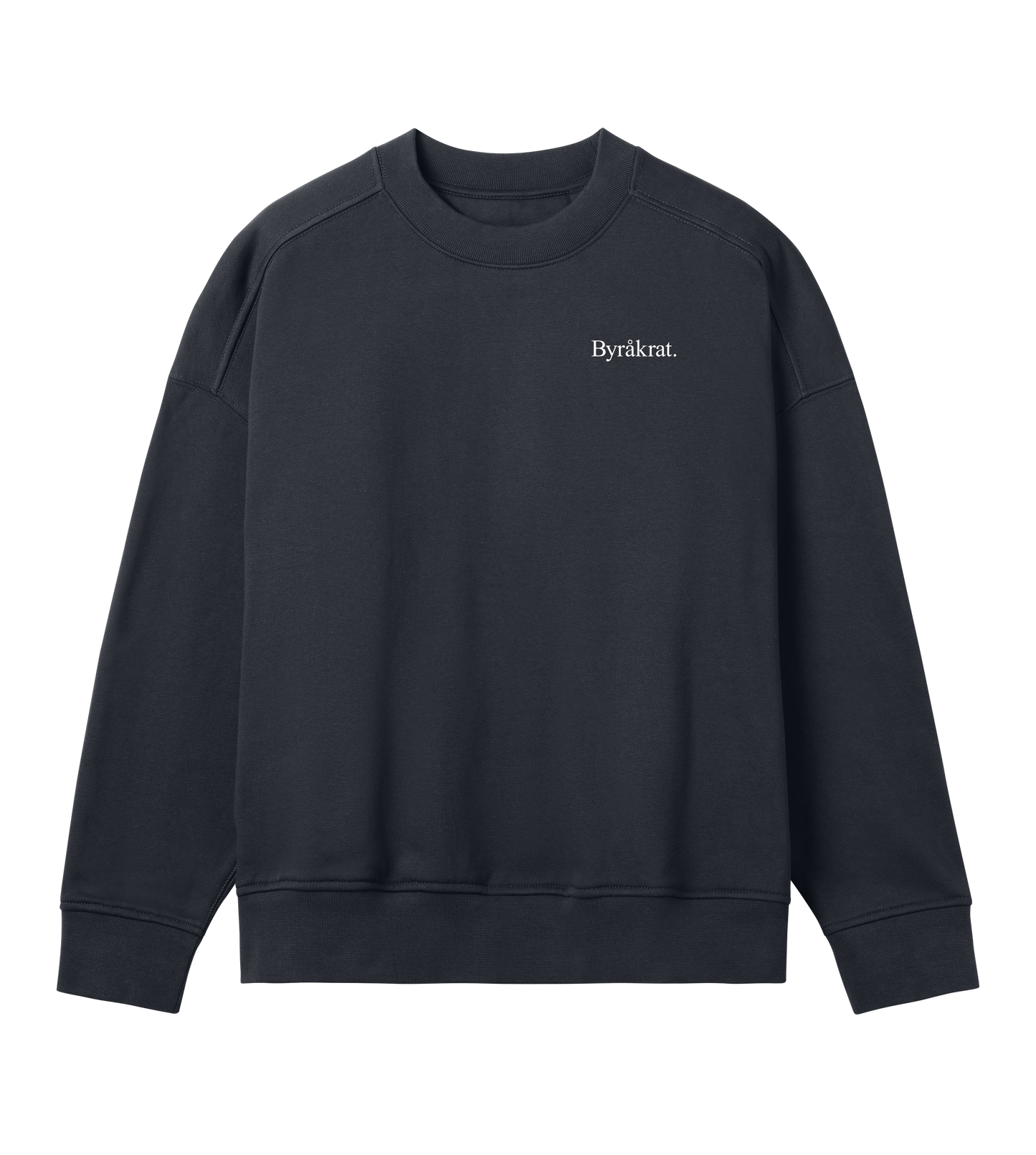 Ladies Boxy Sweatshirt - Byråkrat Small Logo