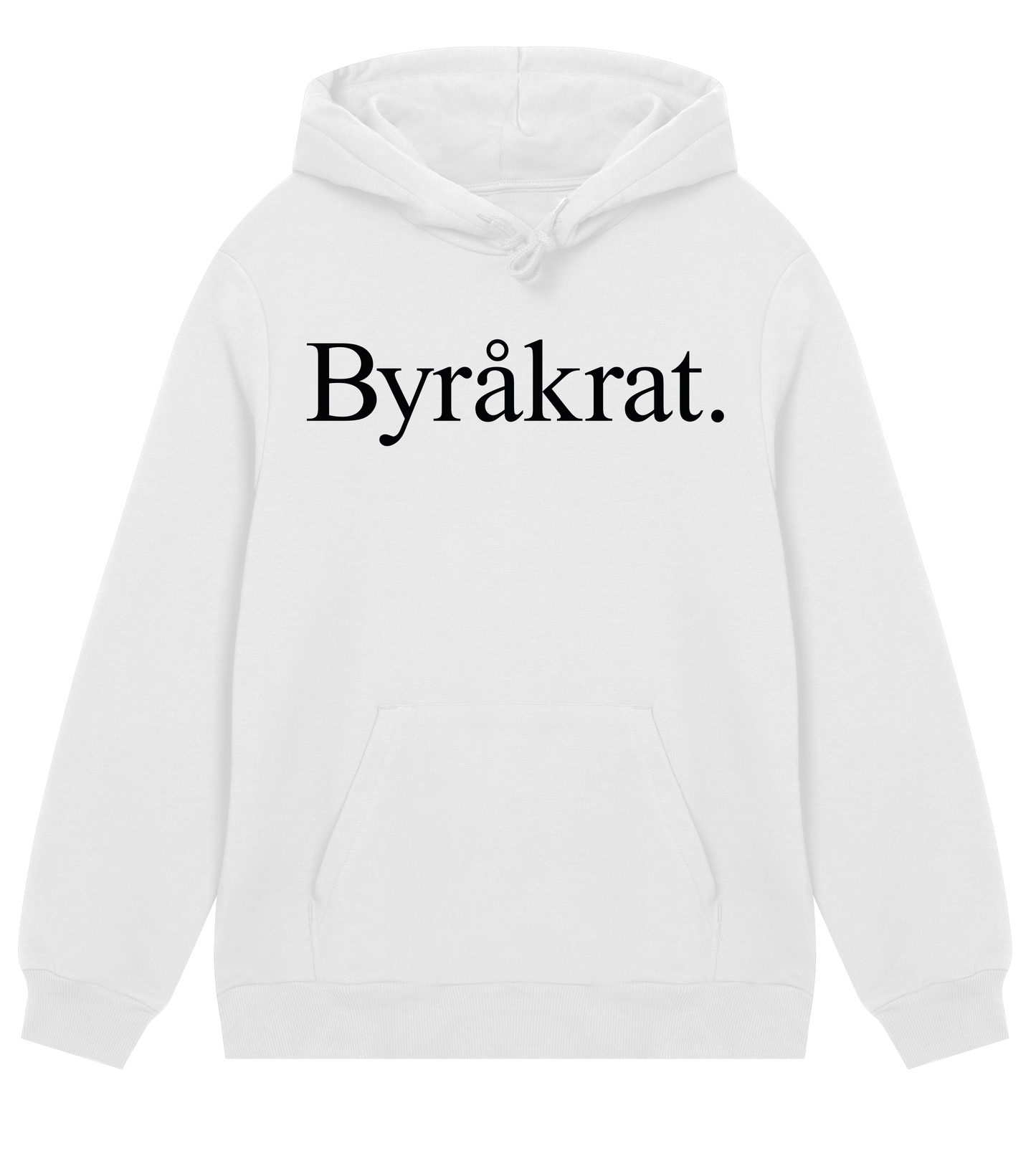 Mens Hoodie - Byråkrat Large Logo