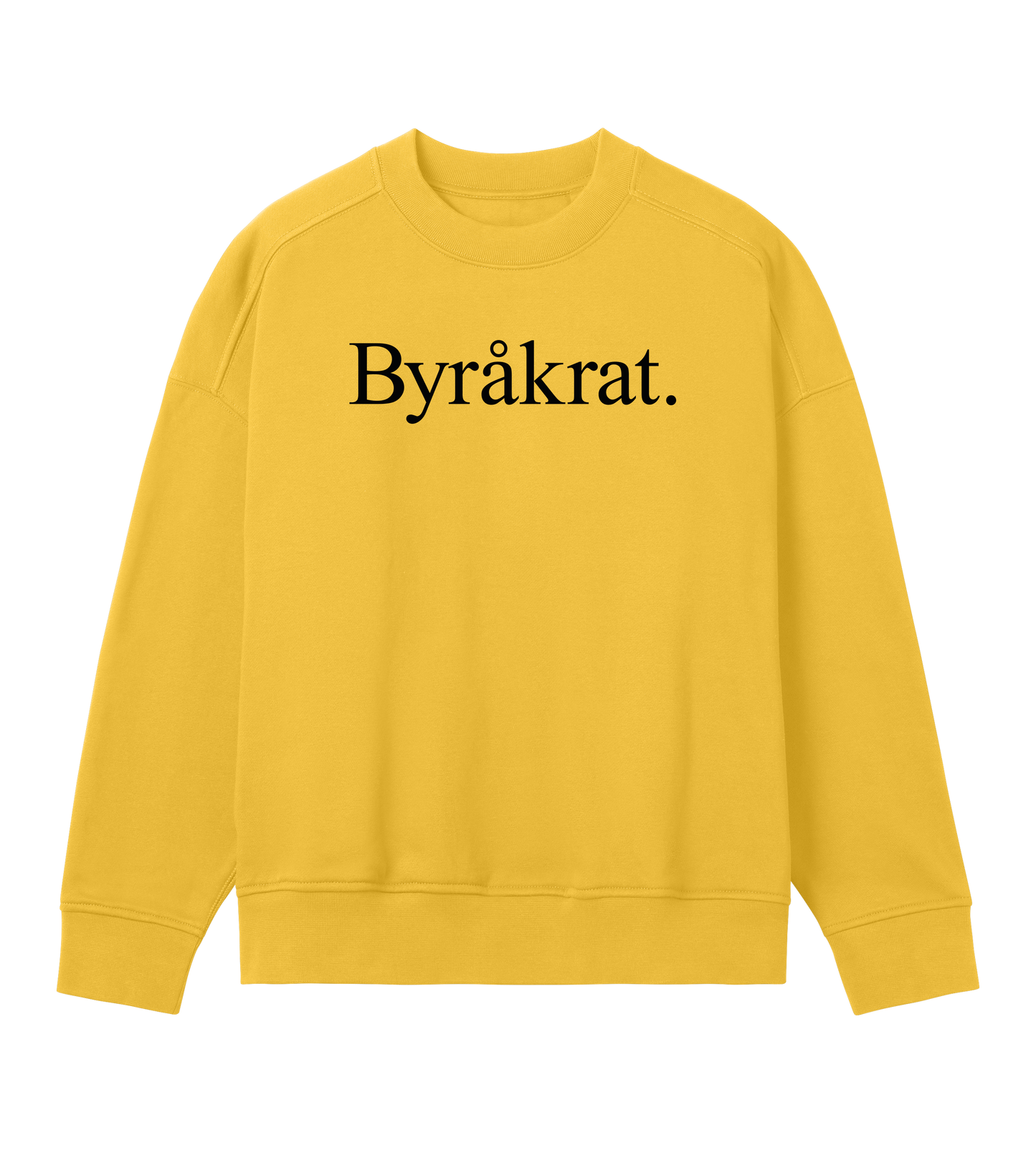 Ladies Boxy Sweatshirt - Byråkrat Large Logo