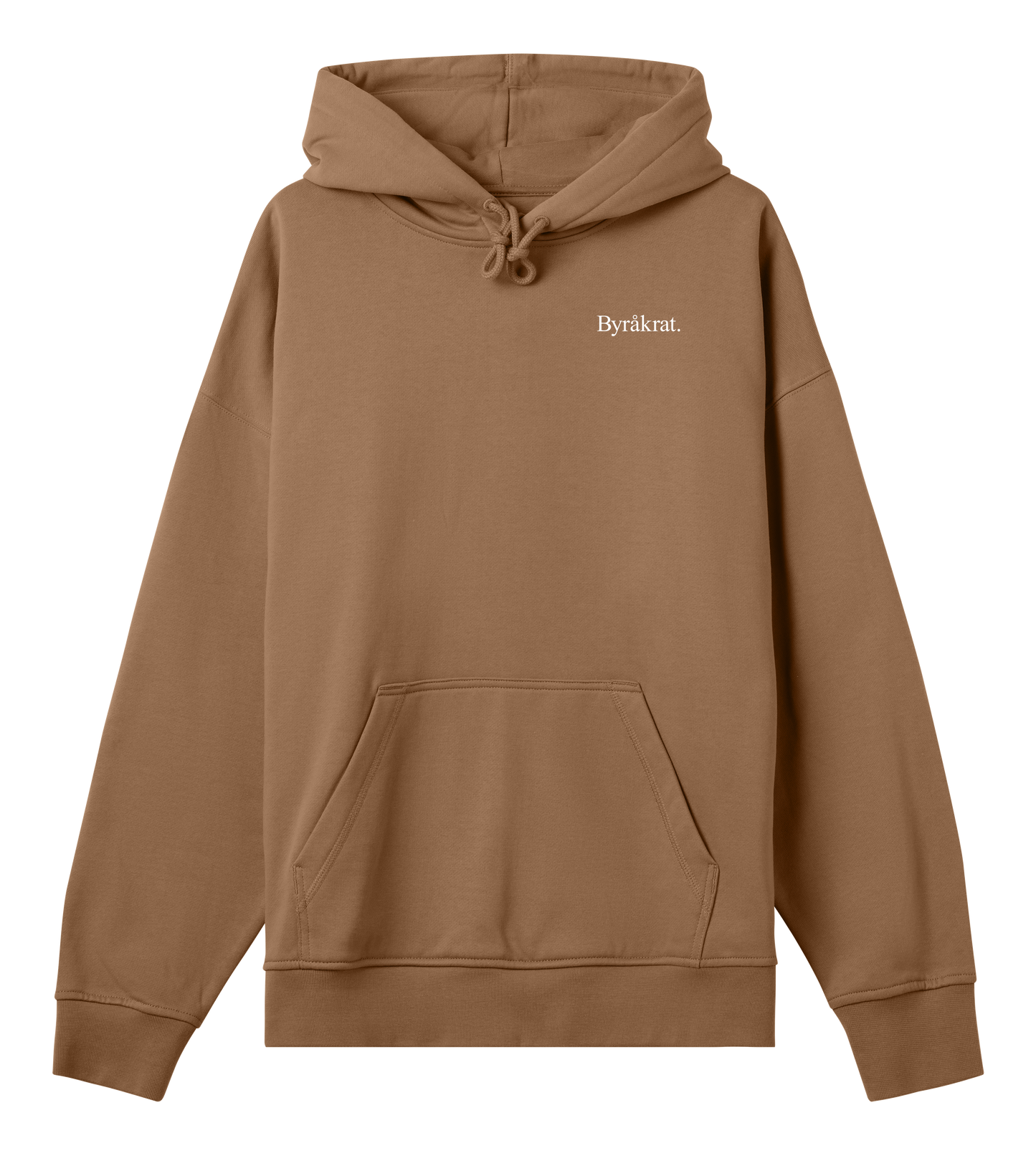 Mens Boxy Hoodie - Byråkrat Small Logo