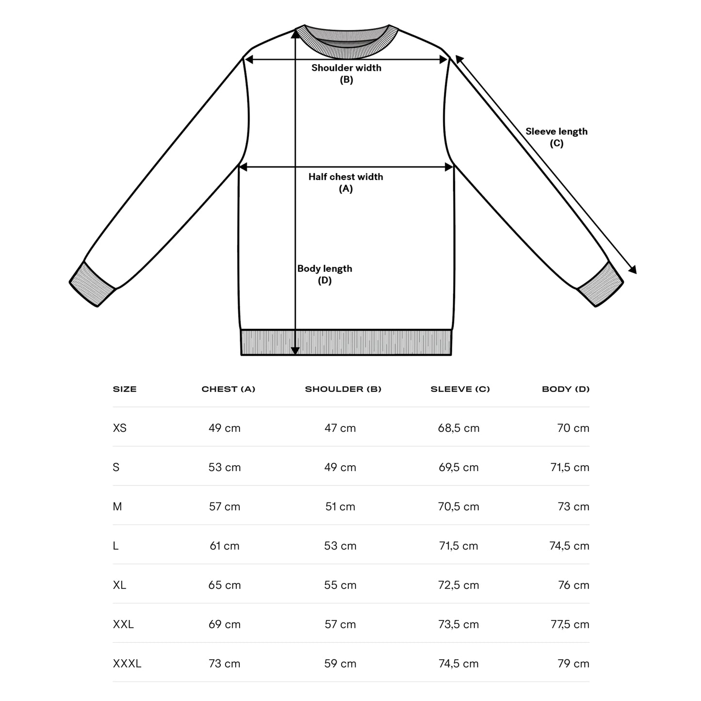 Mens Sweatshirt - Möte