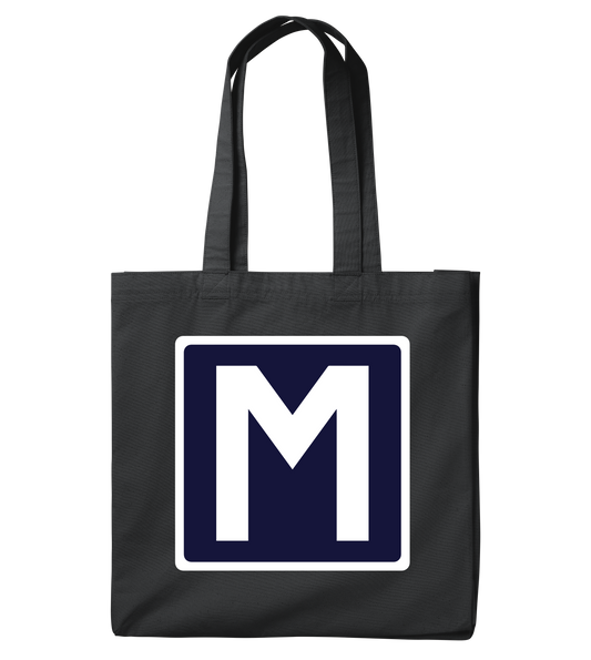 M Sign Large Tote Bag