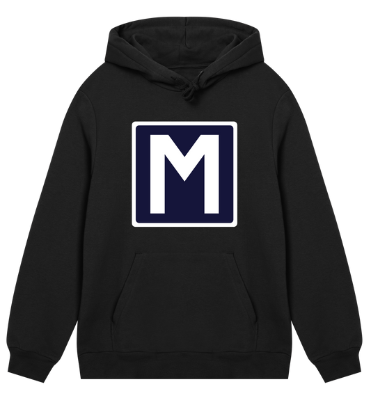 Mens Hoodie - M Sign