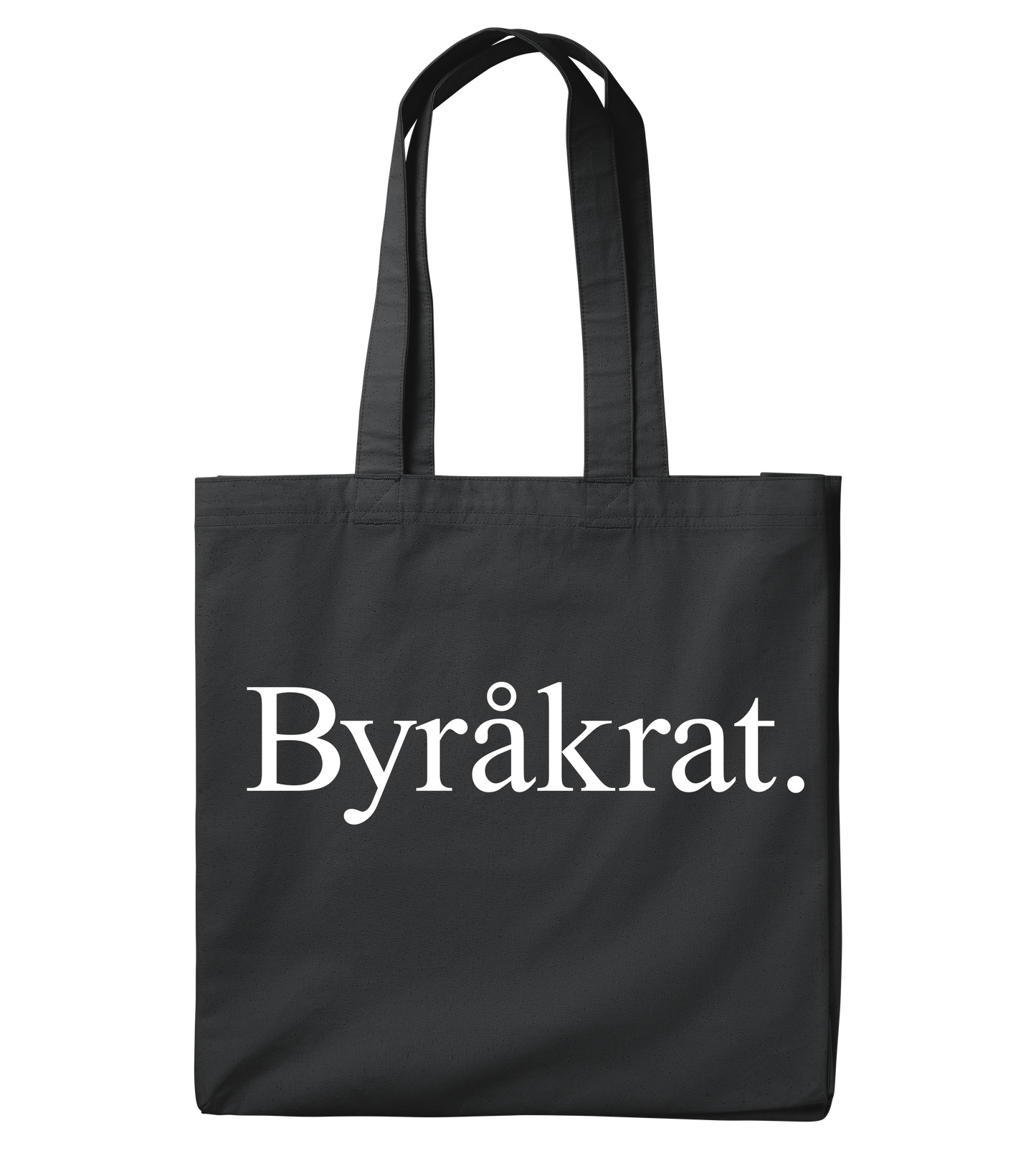 Byråkrat Large Canvas Tote Bag