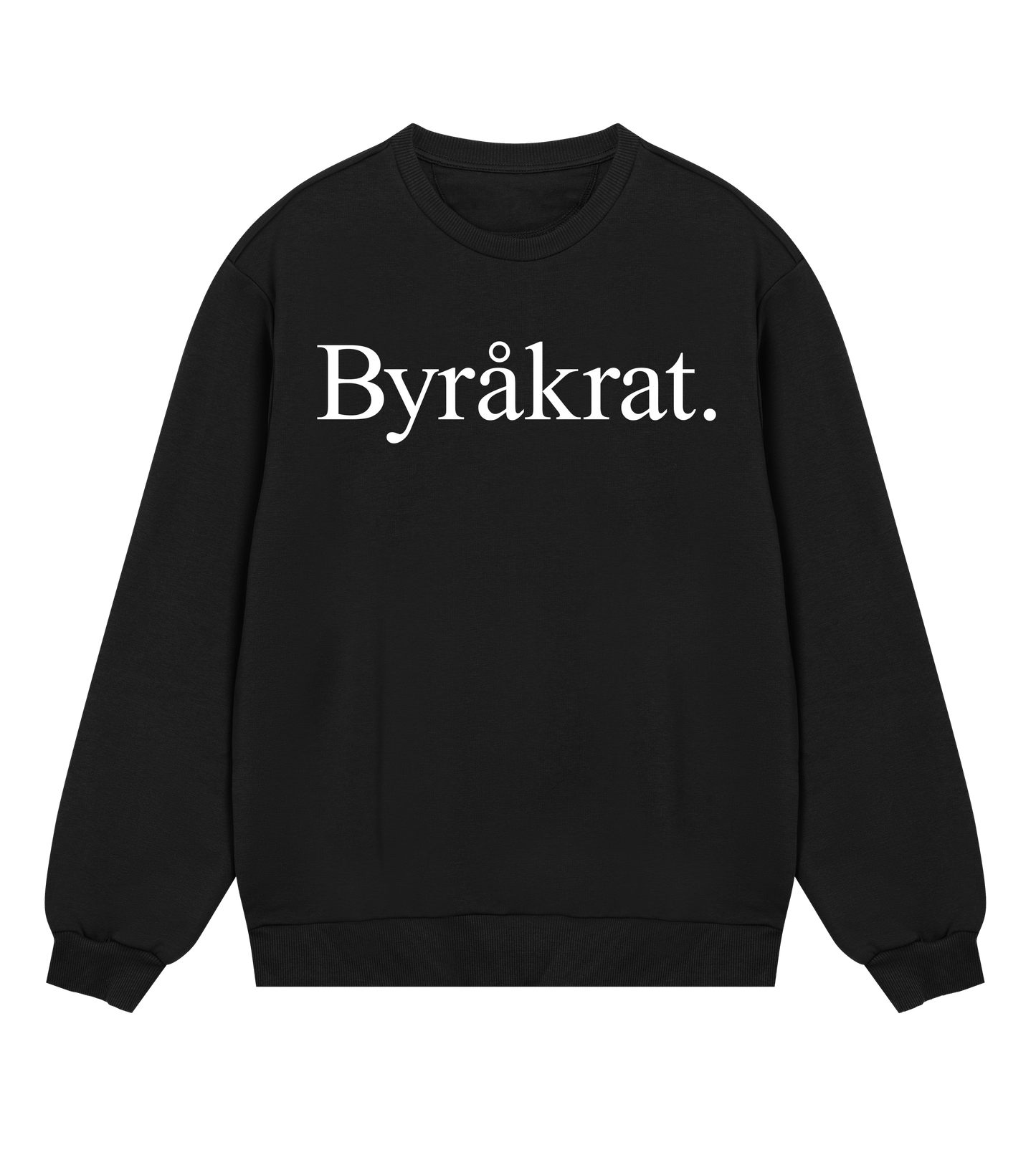 Mens Sweatshirt - Byråkrat Large Logo