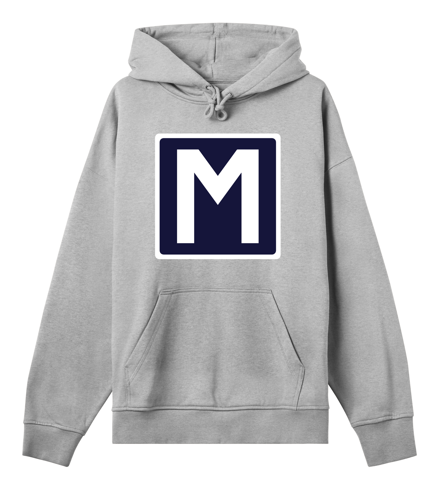 Mens Boxy Hoodie - M Sign