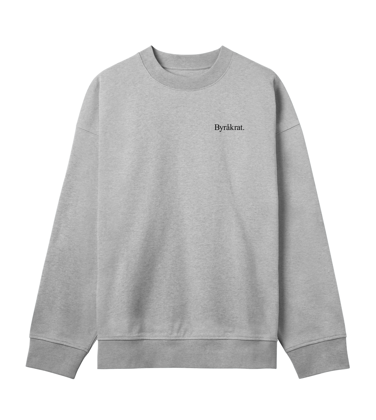 Mens Boxy Sweatshirt - Byråkrat Small Logo