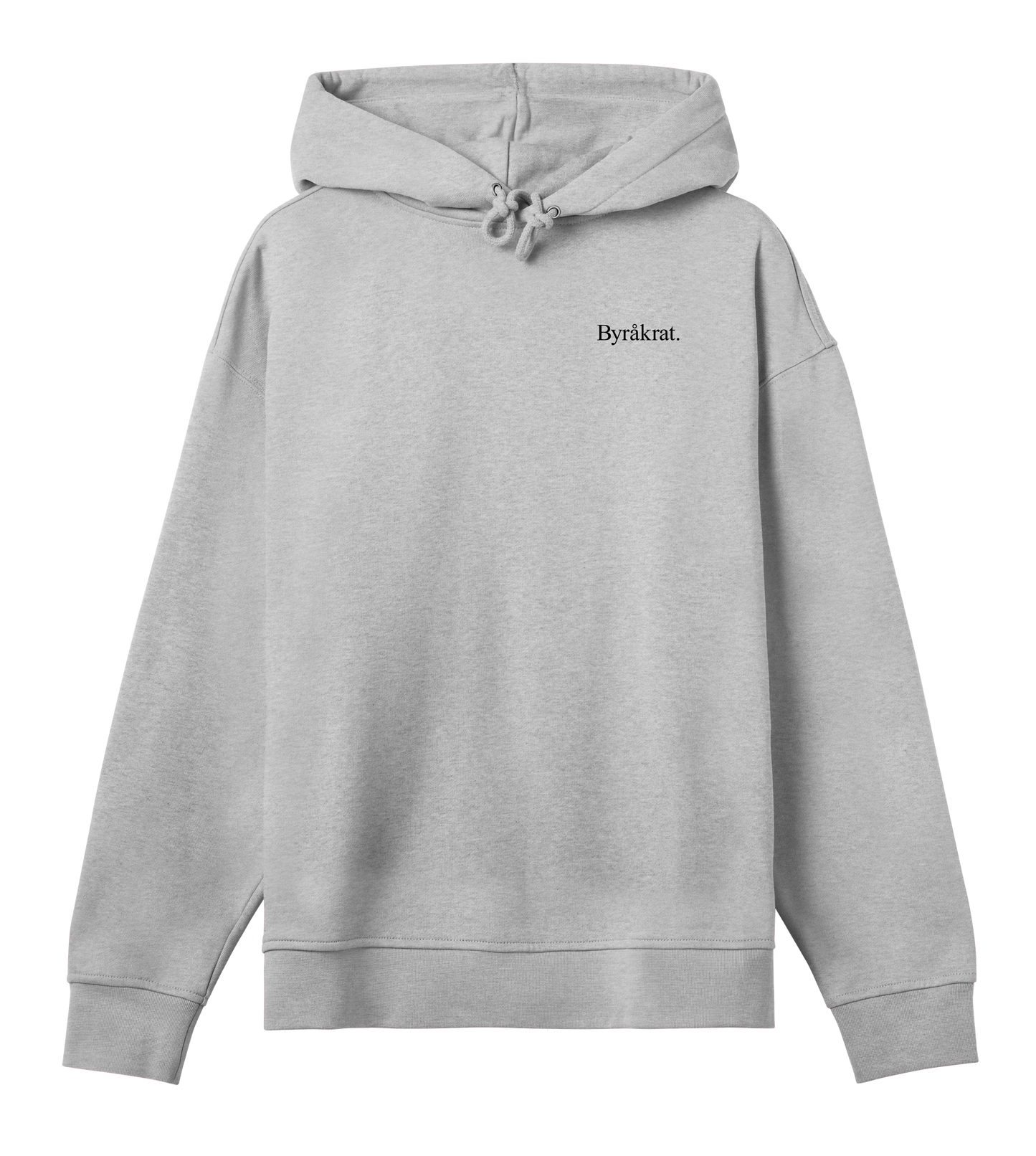 Ladies Boxy Hoodie - Byråkrat Small Logo