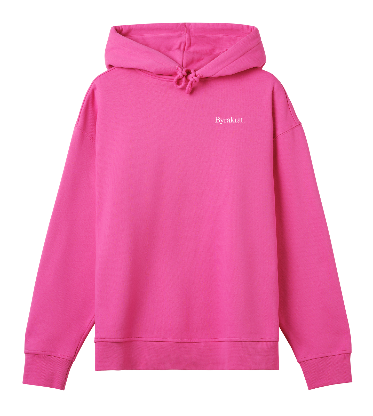 Ladies Boxy Hoodie - Byråkrat Small Logo