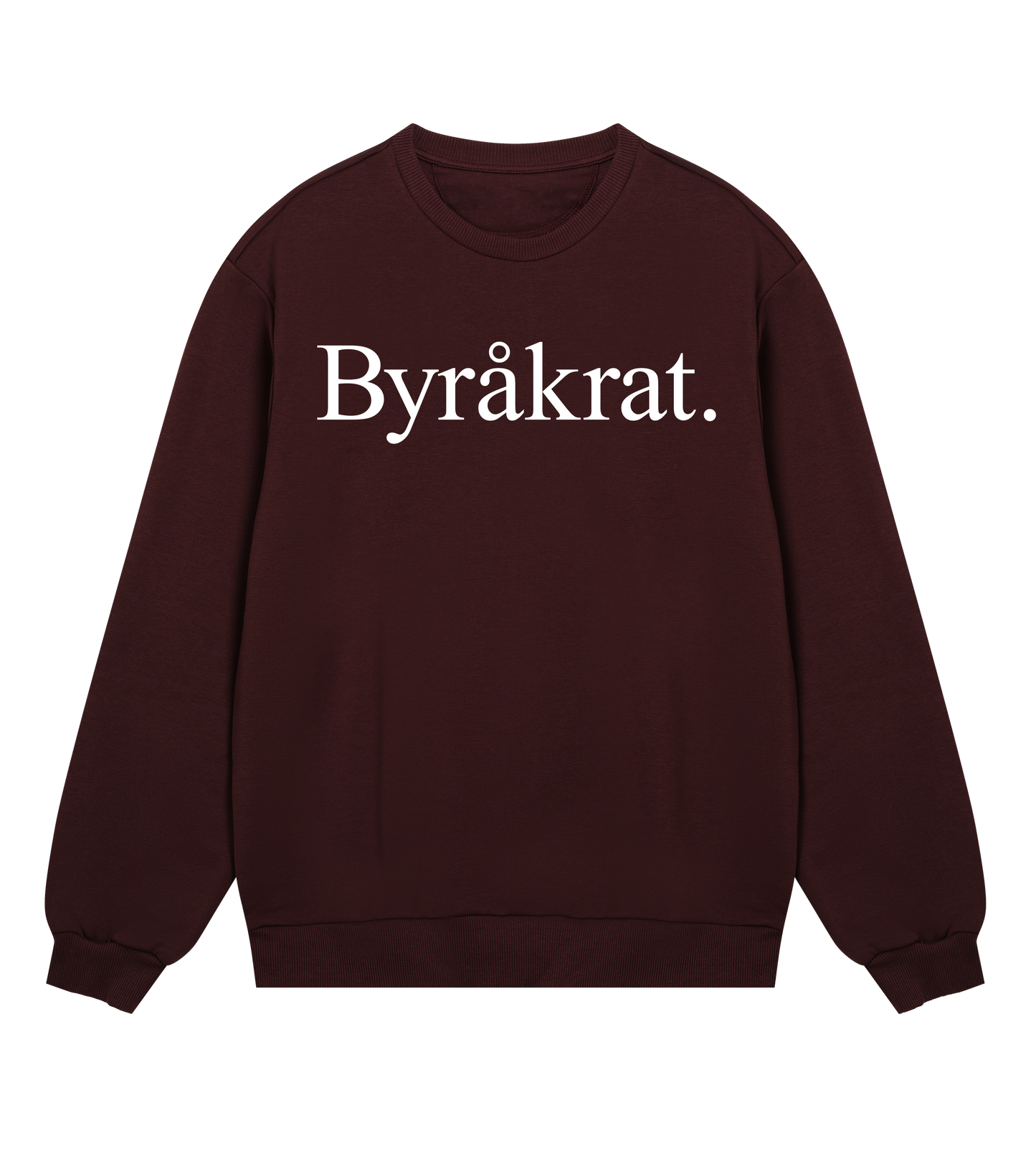 Mens Sweatshirt - Byråkrat Large Logo