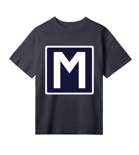 Ladies Boxy Tee - M Sign