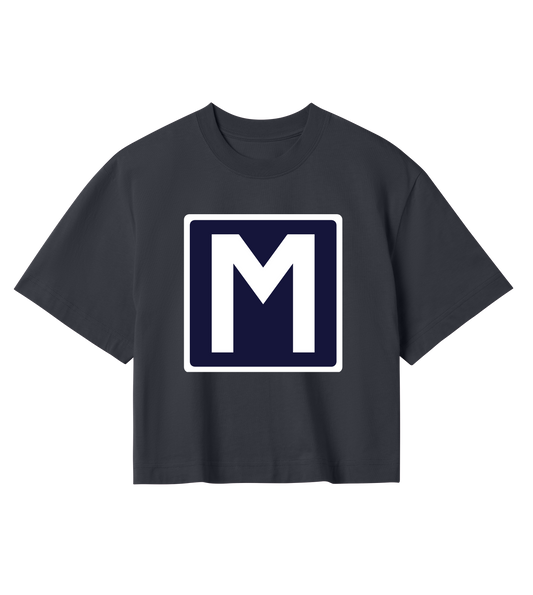 Ladies Crop Top - M Sign