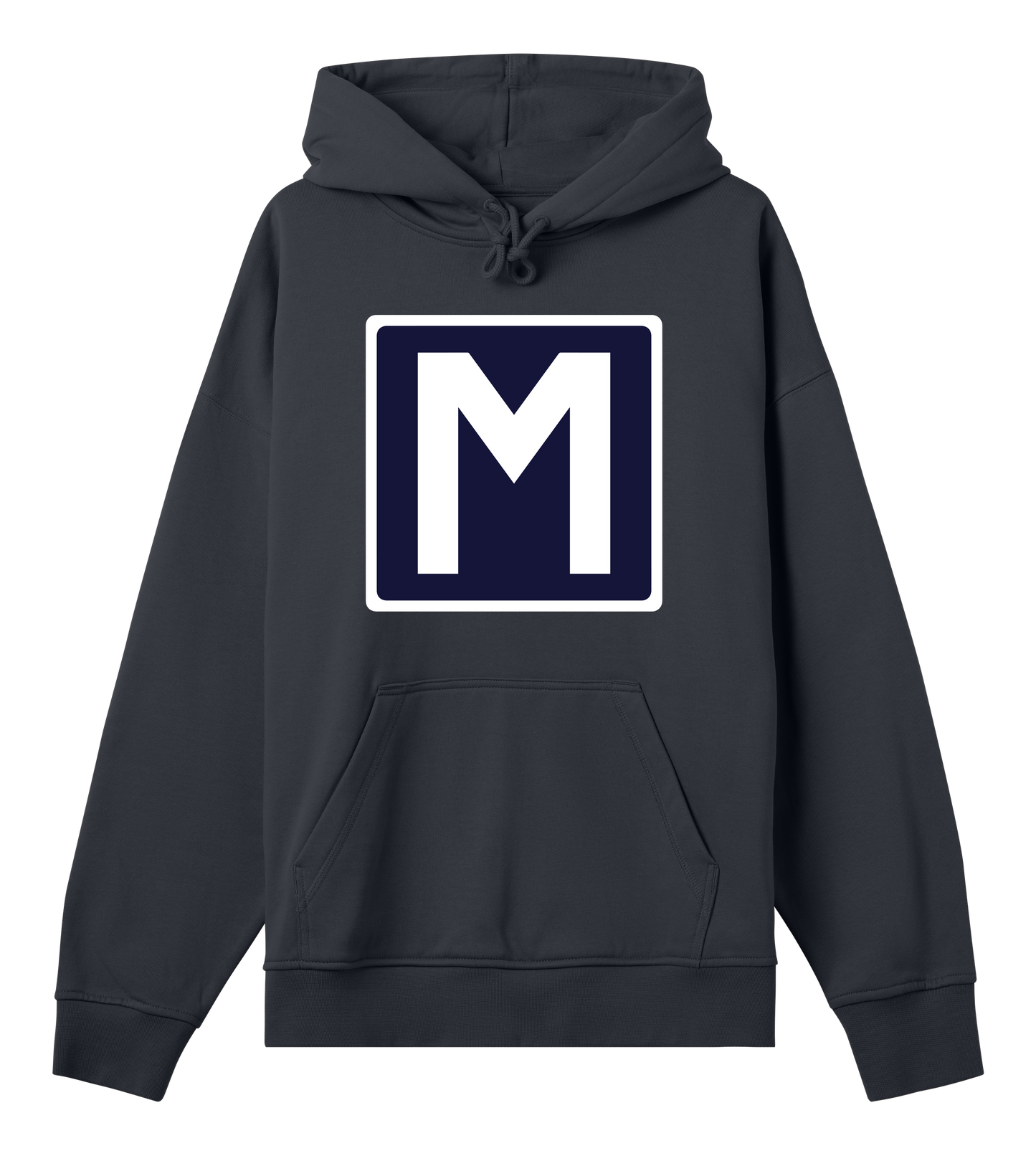 Mens Boxy Hoodie - M Sign