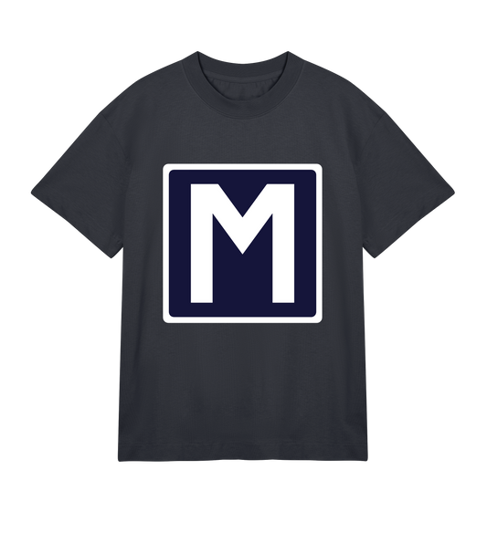 Mens Boxy Tee - M Sign