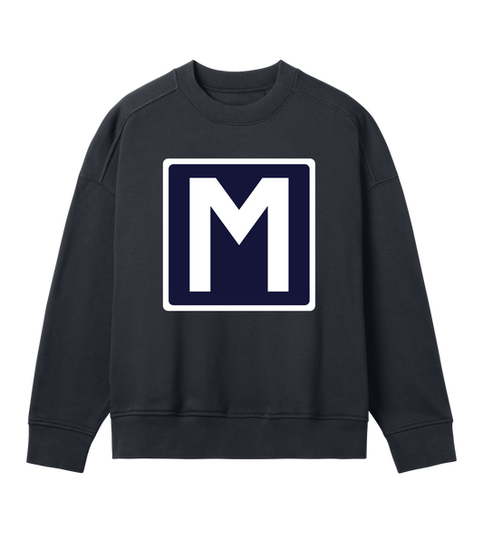 Ladies Boxy Sweatshirt - M Sign