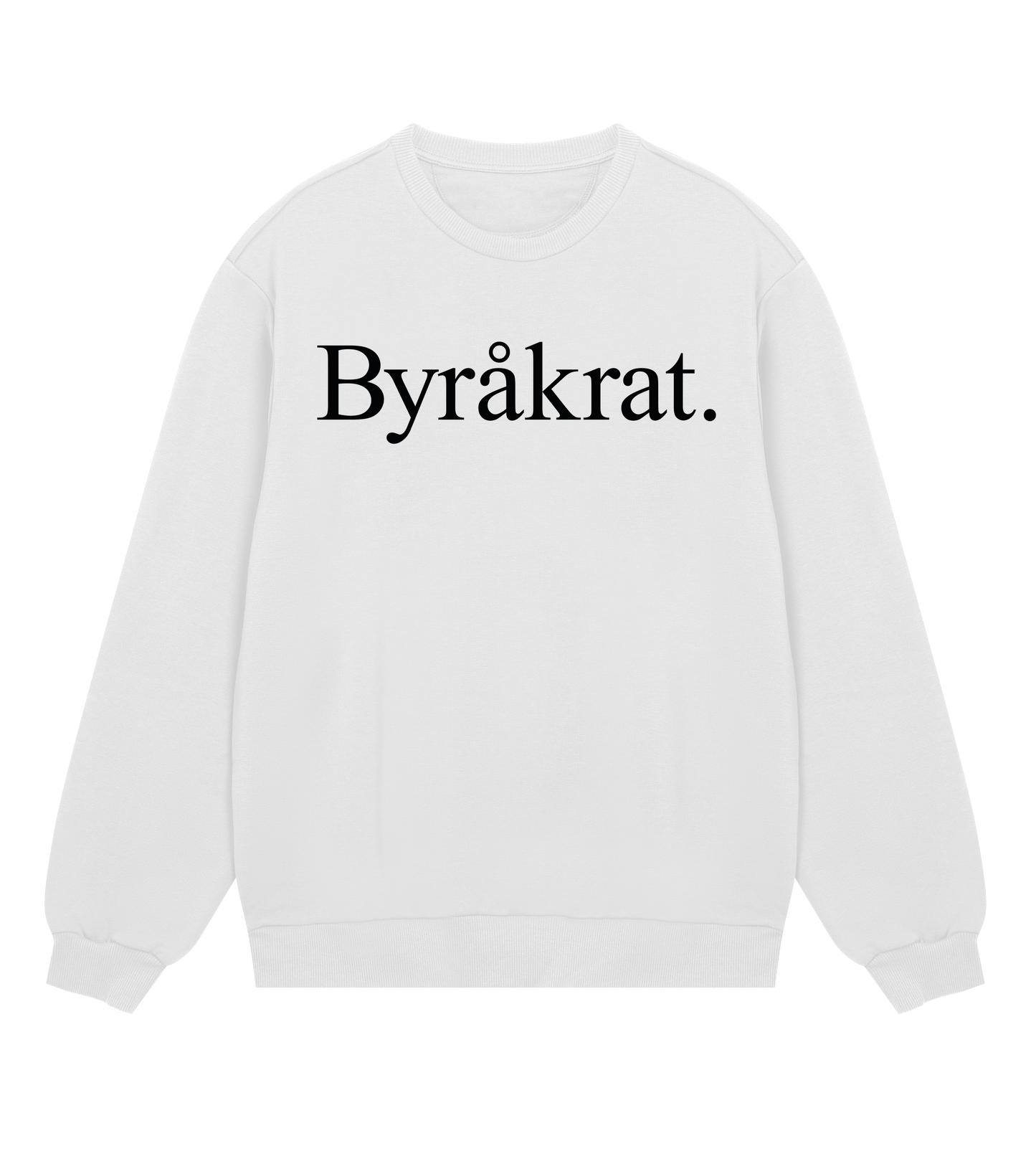 Mens Sweatshirt - Byråkrat Large Logo