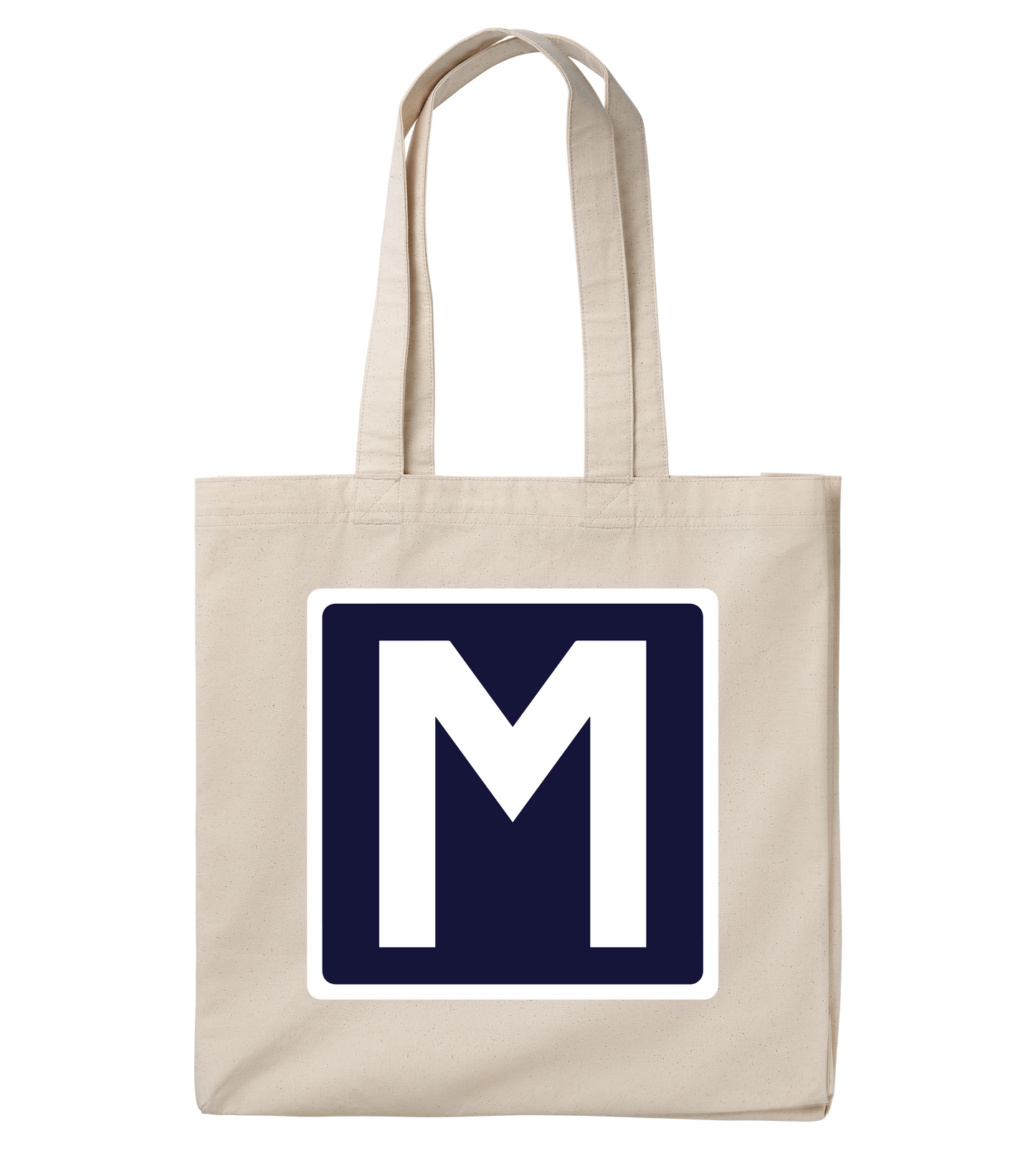 M Sign Large Tote Bag