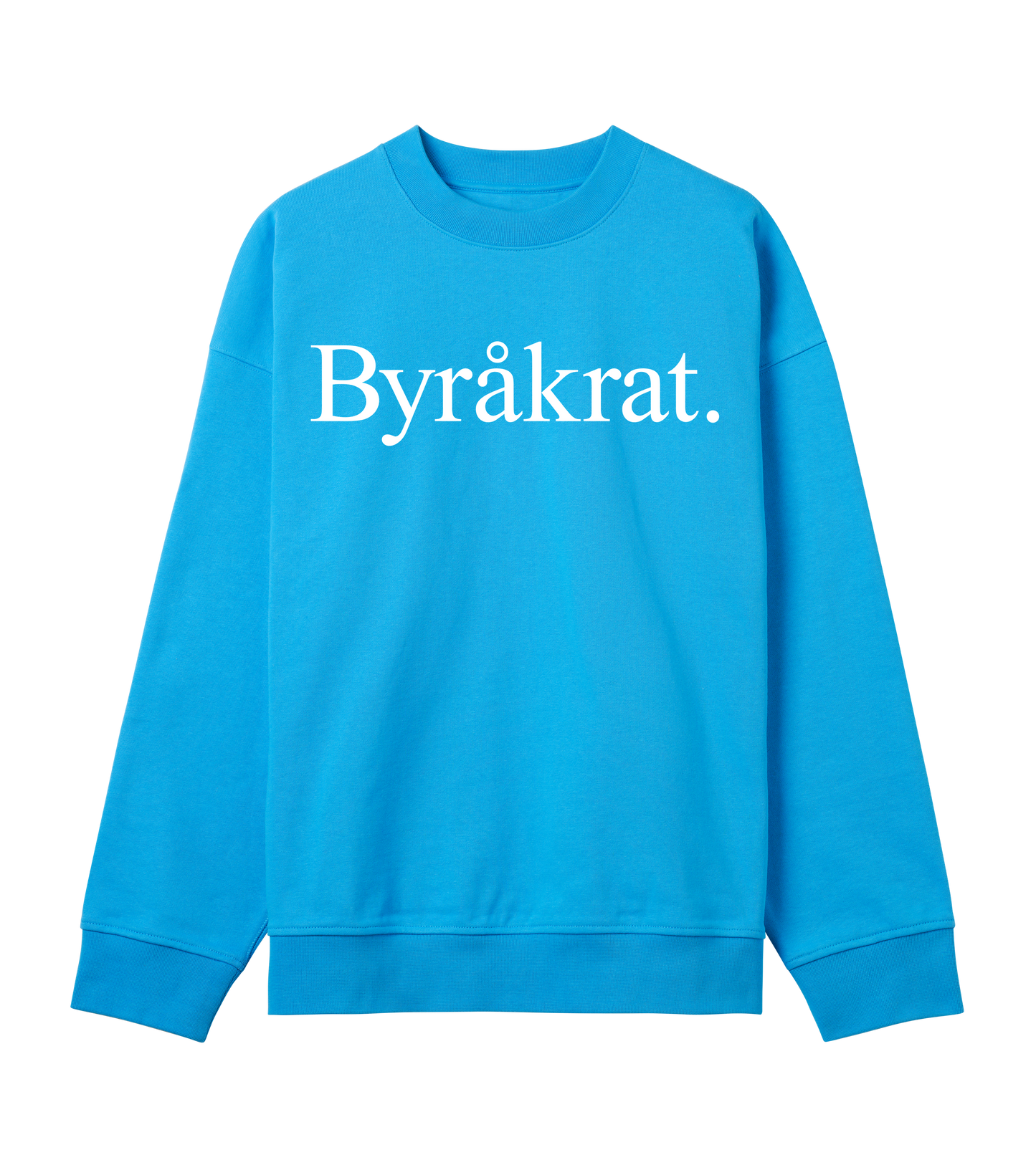 Mens Boxy Sweatshirt - Byråkrat Large Logo