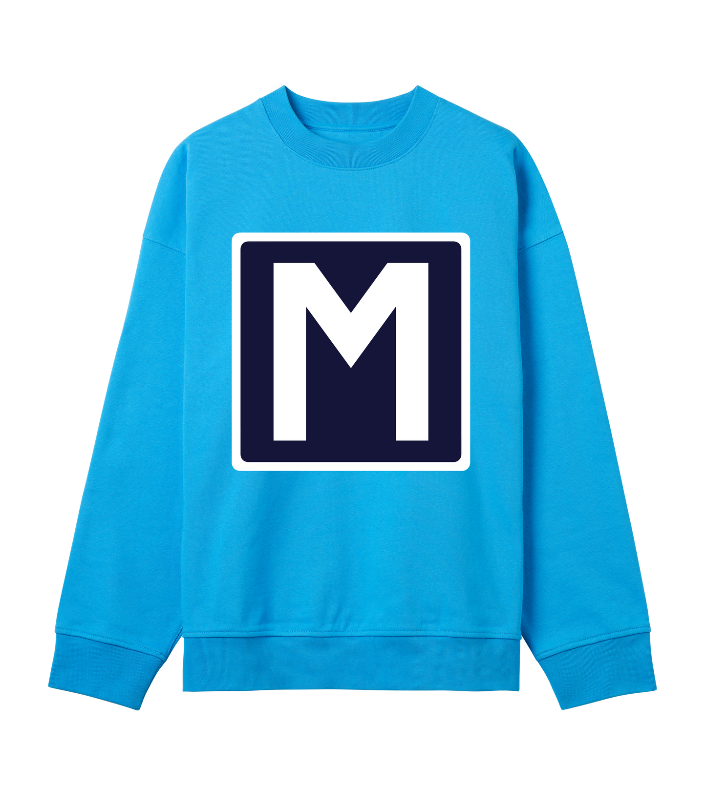 Mens Boxy Sweatshirt - M Sign